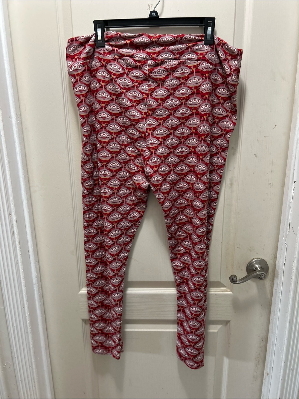 LuLaRoe Disney Toy Story Alien Face Print Leggings